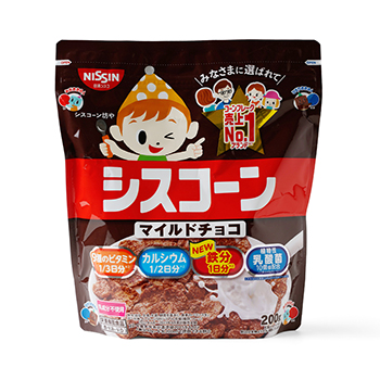 

Хлопья Nissin Cisco кукурузные с шоколадом 12 витаминов 200 г