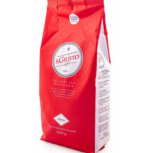 Кофе в зернах Goriziana Caffe S.Giusto Intenso, средняя обжарка, 1 кг