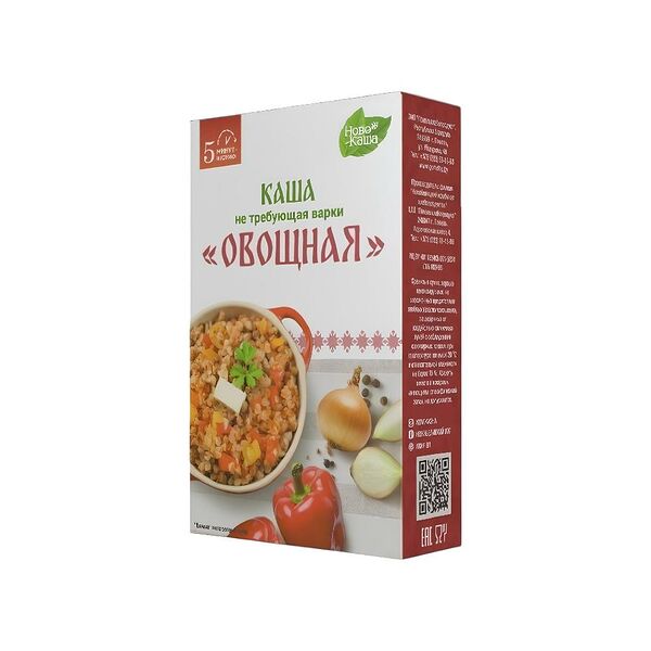 Каша гречневая Овощная НовоКаша 300г