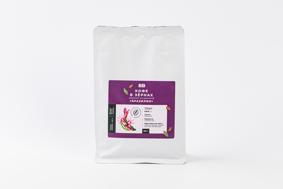 

Кофе ВкусВилл Бразилия в зернах 150 г