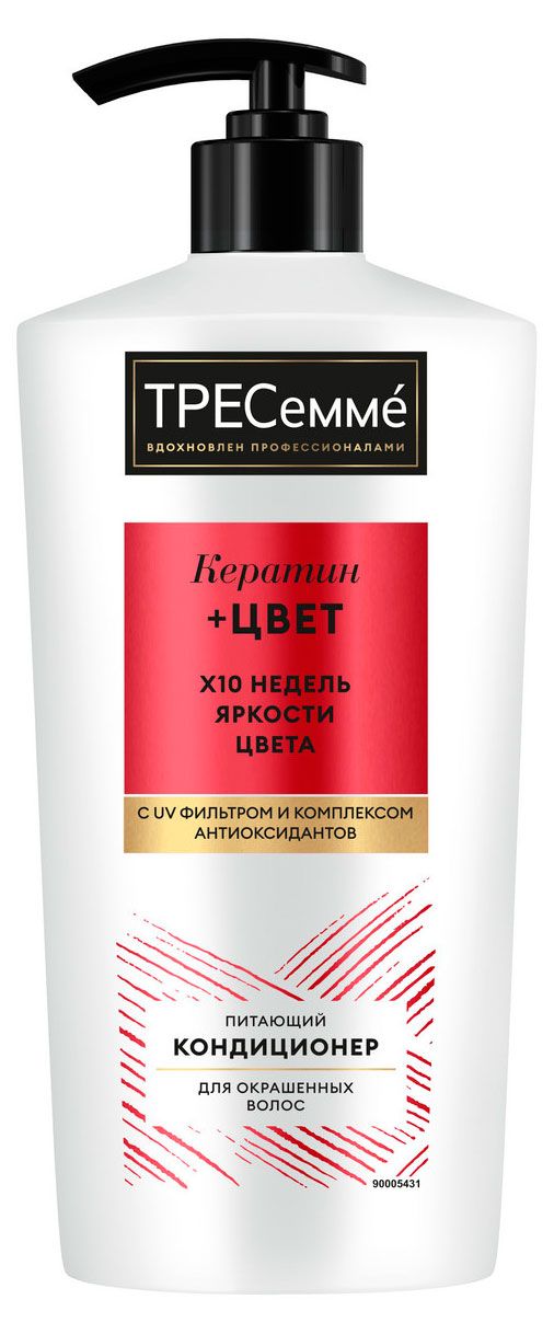 

Кондиционер для окрашенных волос Tresemme Keratin color с протеинами шелка 630 мл