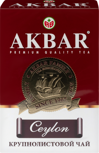 

Чай черный Akbar Ceylon Tea 100 г