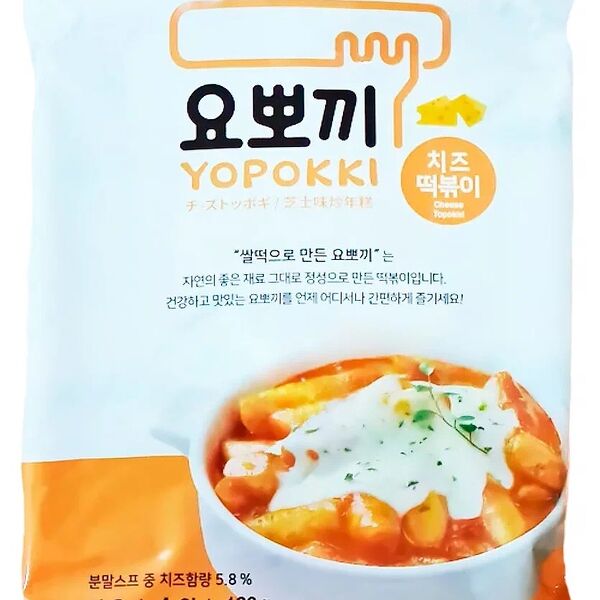 Токпокки Yopokki сырный рисовые палочки с соусом 120 г