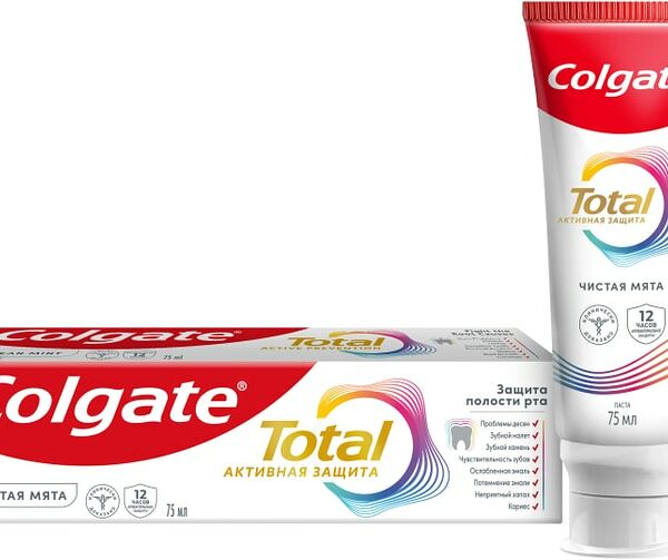 Зубная паста Colgate Total 12 Чистая мята 75 мл