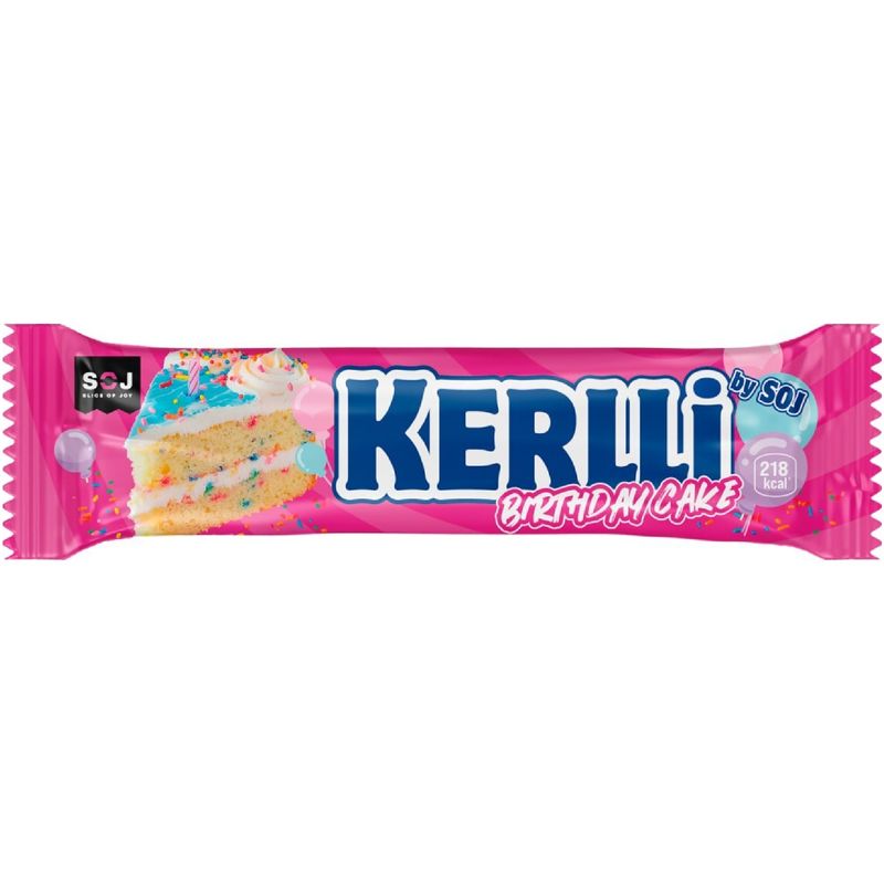 

Батончик SOJ Kerlli Birthday Cake злаковый 40 г