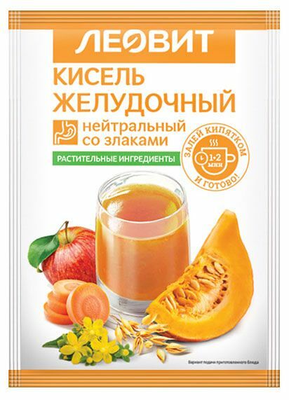 Кисель желудочный Леовит нейтральный, 20 г