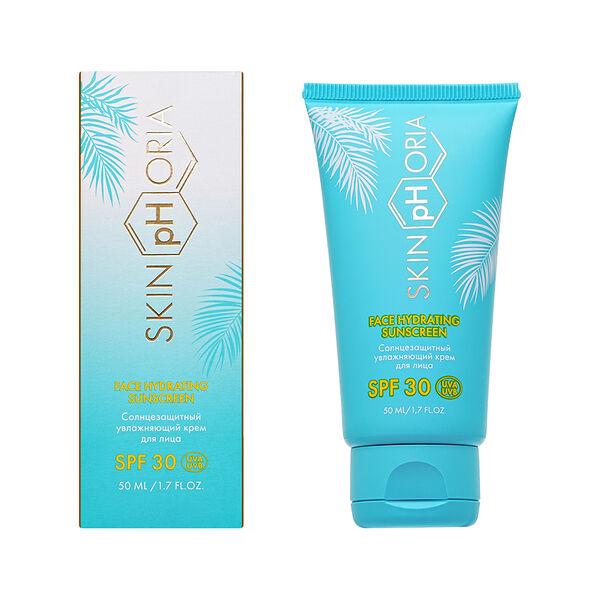 Крем для лица Skinphoria увлажняющий солнцезащитный SPF 30 для всех типов кожи 50 мл