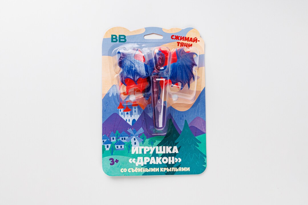 

Игрушка Дракон со съемными крыльями в ассортименте