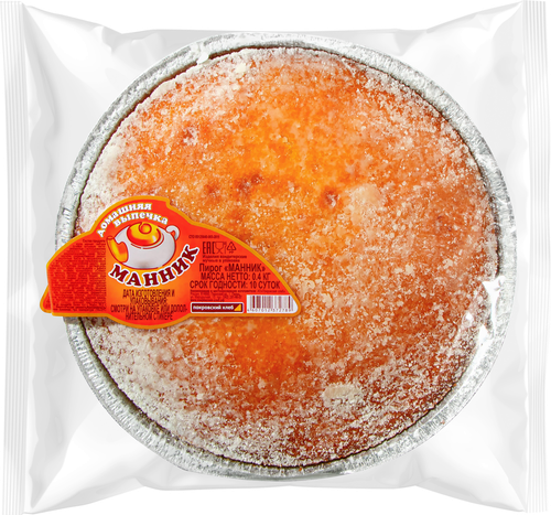 

Пирог Покровский хлеб Манник 400 г