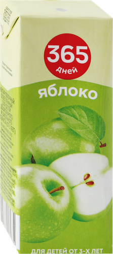 

Нектар 365 дней Яблочный, 0.2 л