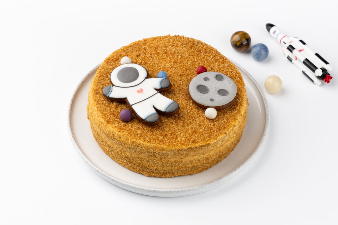 

Торт ВкусВилл "Для наших любимых" медово-сметанный 700 г