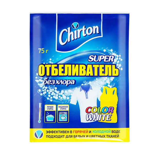 Отбеливатель Chirton super кислородный 75 г