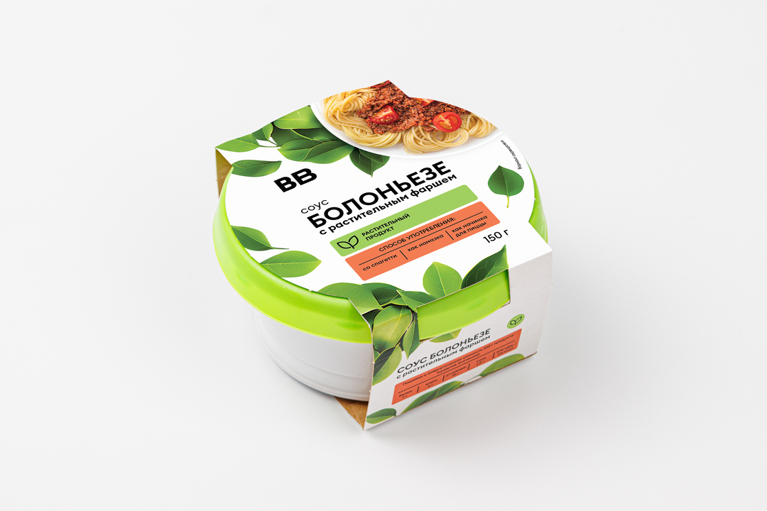 

Соус ВкусВилл болоньезе с растительным фаршем 150 г