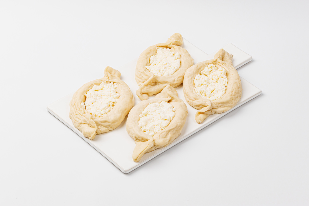 

Хачапури ВкусВилл мини По-аджарски с сырными бортиками, заморозка Продукт замороженный 400 г