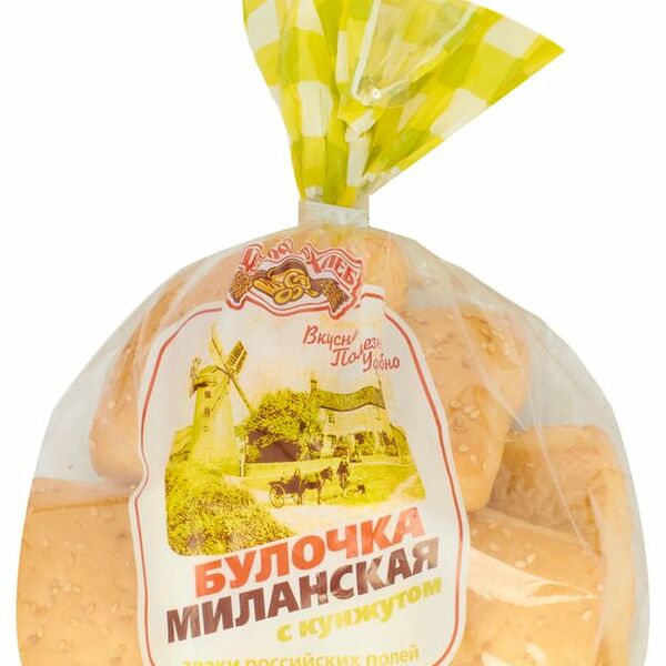 Булочка Щелковохлеб Миланская, 7 шт 210 г