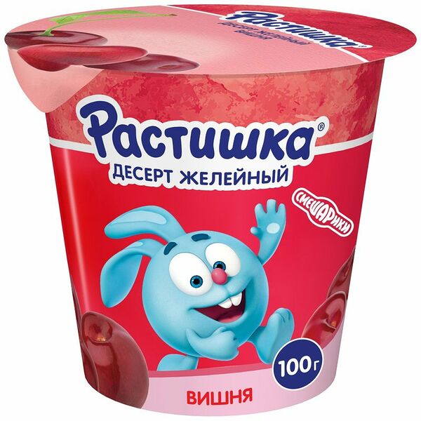 Желе Растишка Вишня с натуральным соком 100 г