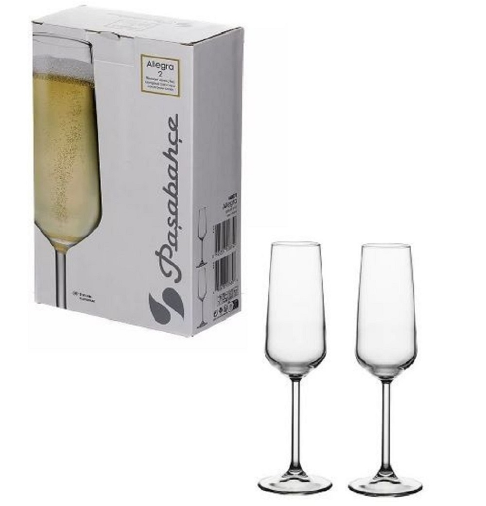 

Набор бокалов для шампанского Pasabahce Allegra 195 мл 2 шт.