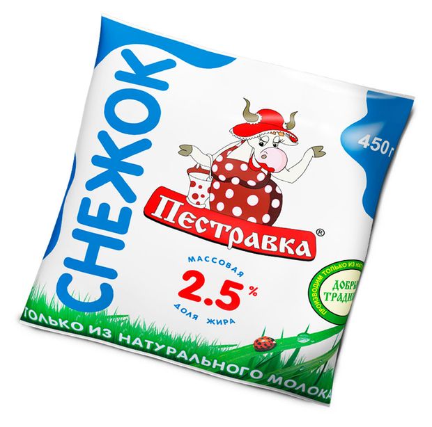 

Снежок Пестравка 2.5% 450 г
