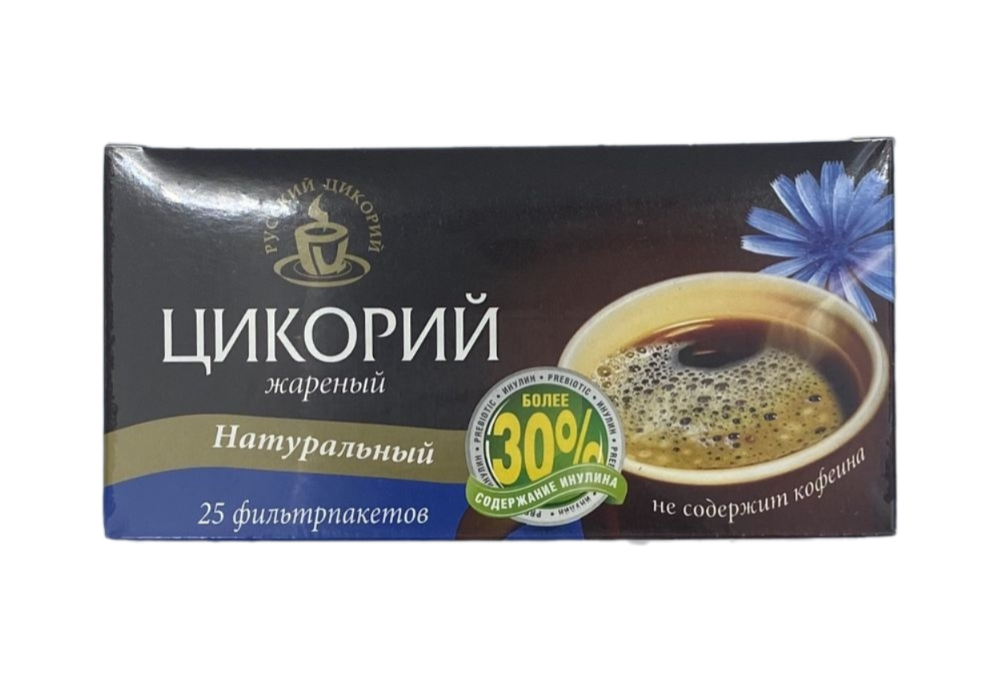 

Цикорий Русский цикорий жареный фильтр-пакеты 25 шт