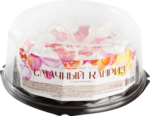 

Торт Смак Смачный каприз со вкусом йогурта 650 г