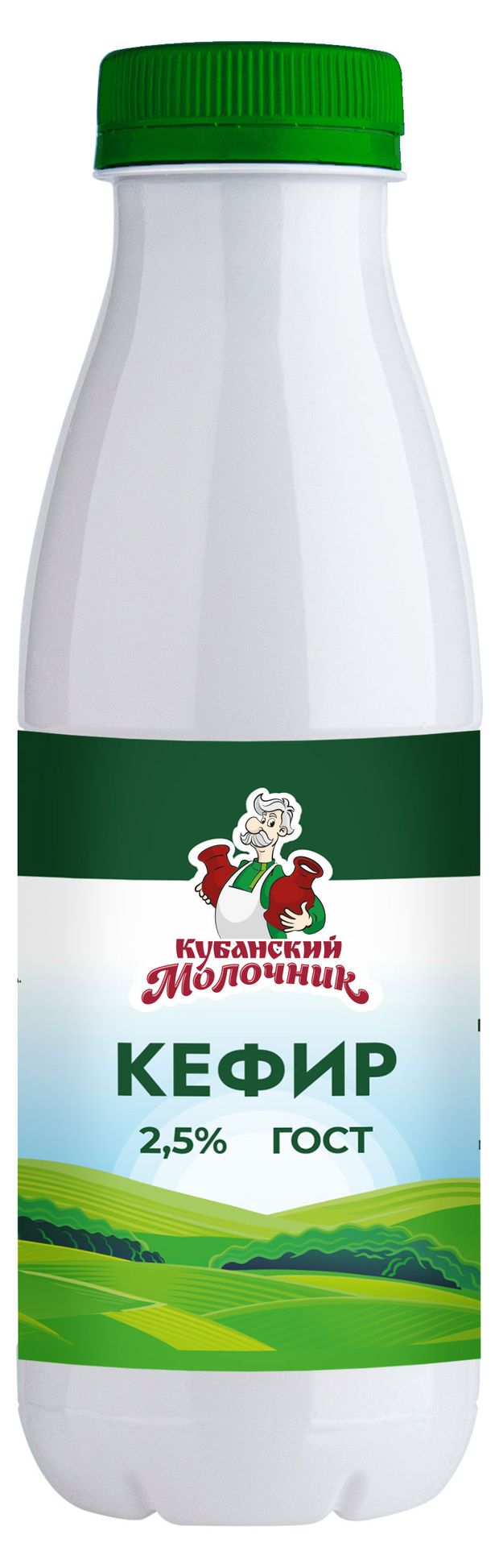 

Кефир Кубанский Молочник 2.5% 450 г