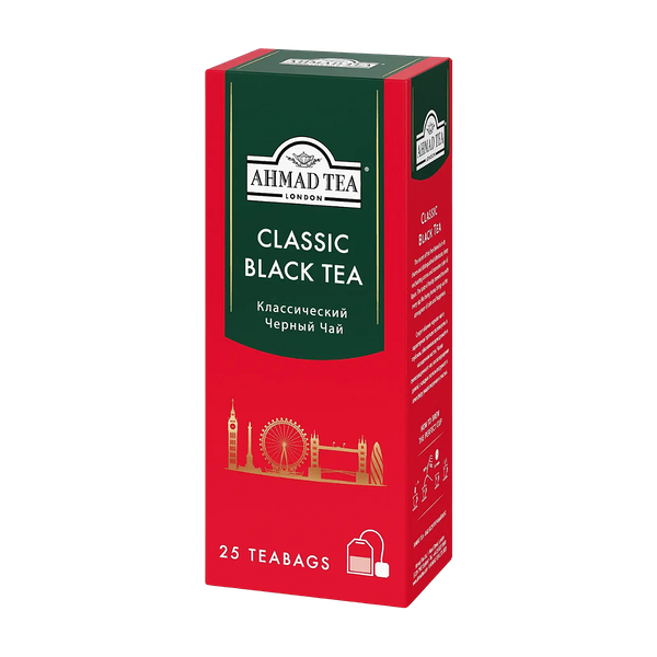 Чай Ahmad Tea черный Classic Black Tea 25 пакетиков