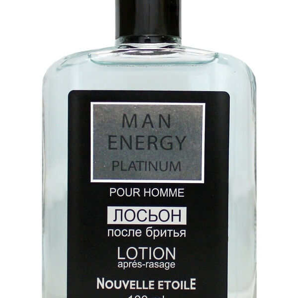 Лосьон после бритья Новая Заря Nouvelle Etoile Man Energy Platinum 100 мл