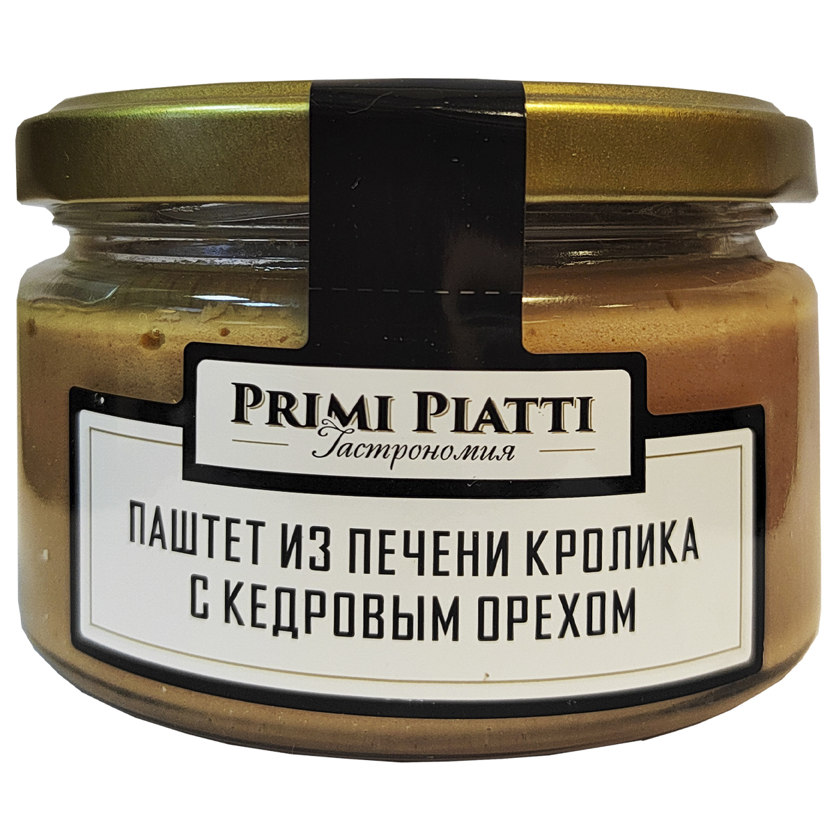 

Паштет из печени кролика Primi Piatti с кедровым орехом 180 г