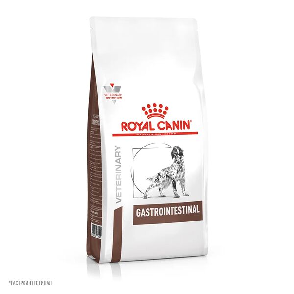 Корм сухой Royal Canin Gastrointestinal для взрослых собак при расстройствах пищеварения, 2 кг