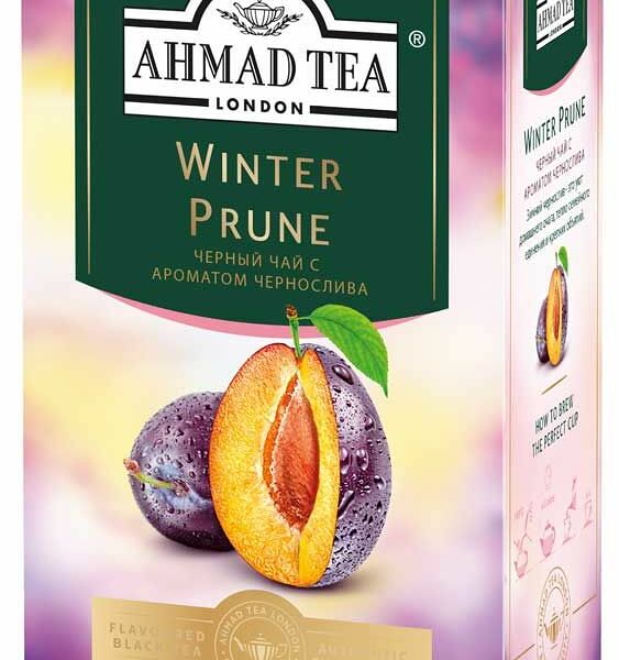Чай чёрный Ahmad Tea Зимний чернослив
