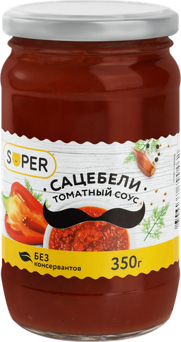 

Соус томатный Super Сацебели 350 г