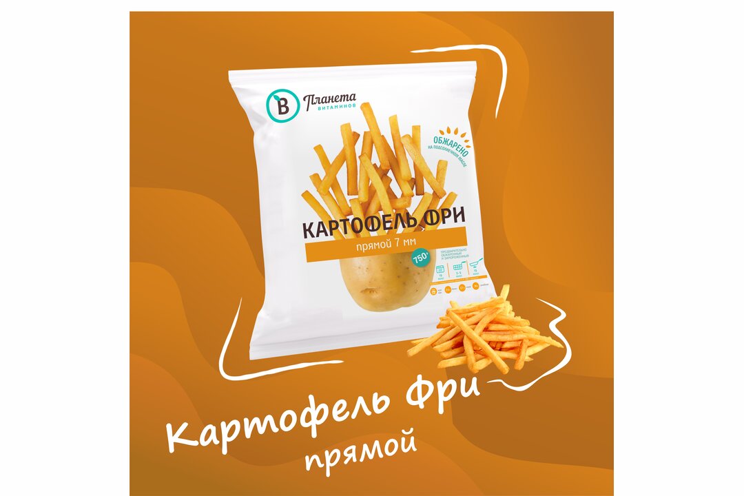 

Картофель фри Планета Витаминов прямой