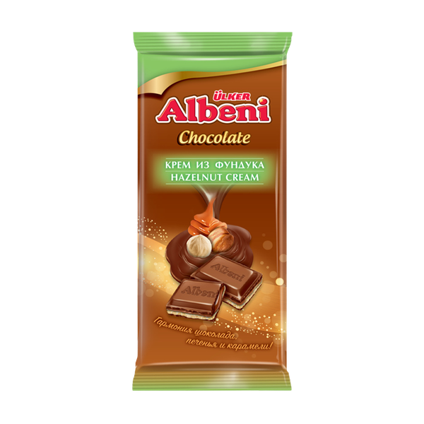 Шоколад Ulker Albeni фундук, 85 г