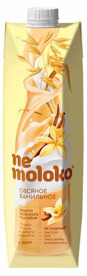Напиток овсяный Nemoloko ванильный 1 л