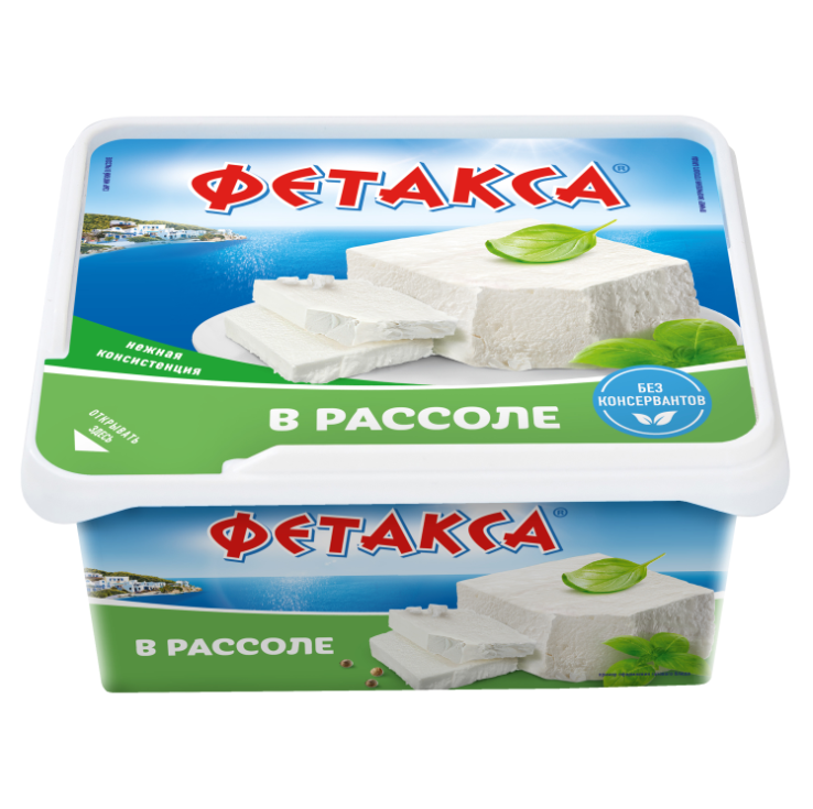 

Сыр Фетакса в рассоле 45% 400 г