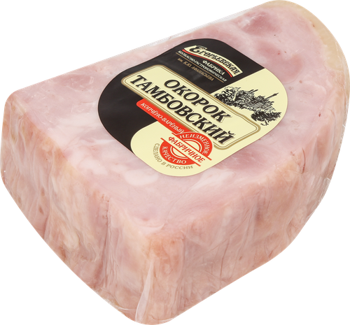 

Окорок Егорьевская КГФ Тамбовский копчено-вареный 300 г