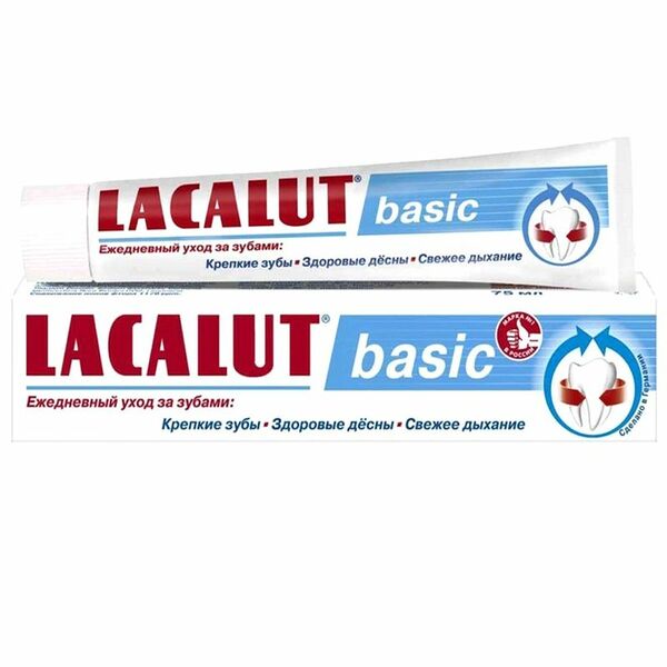 Зубная паста Lacalut Basic 75 мл