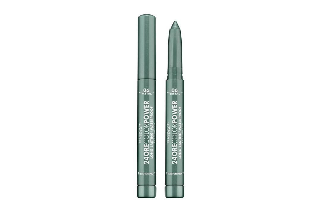 

Тени-карандаш стойкие Deborah Milano 24 Ore Color Power Eyeshadow т.06 Золотисто-зеленый