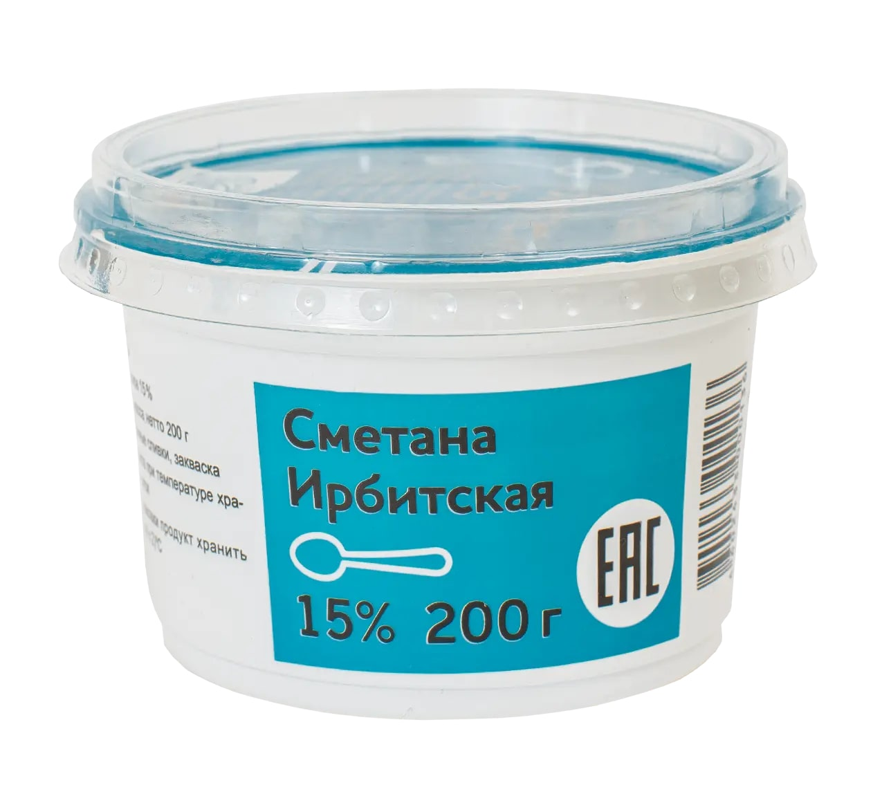 

Сметана Ирбитская 15% 200 г