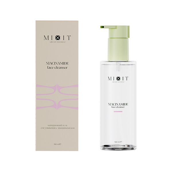 Гель для умывания Mixit Niacinamide с ниацинамидом матирующий 150 мл