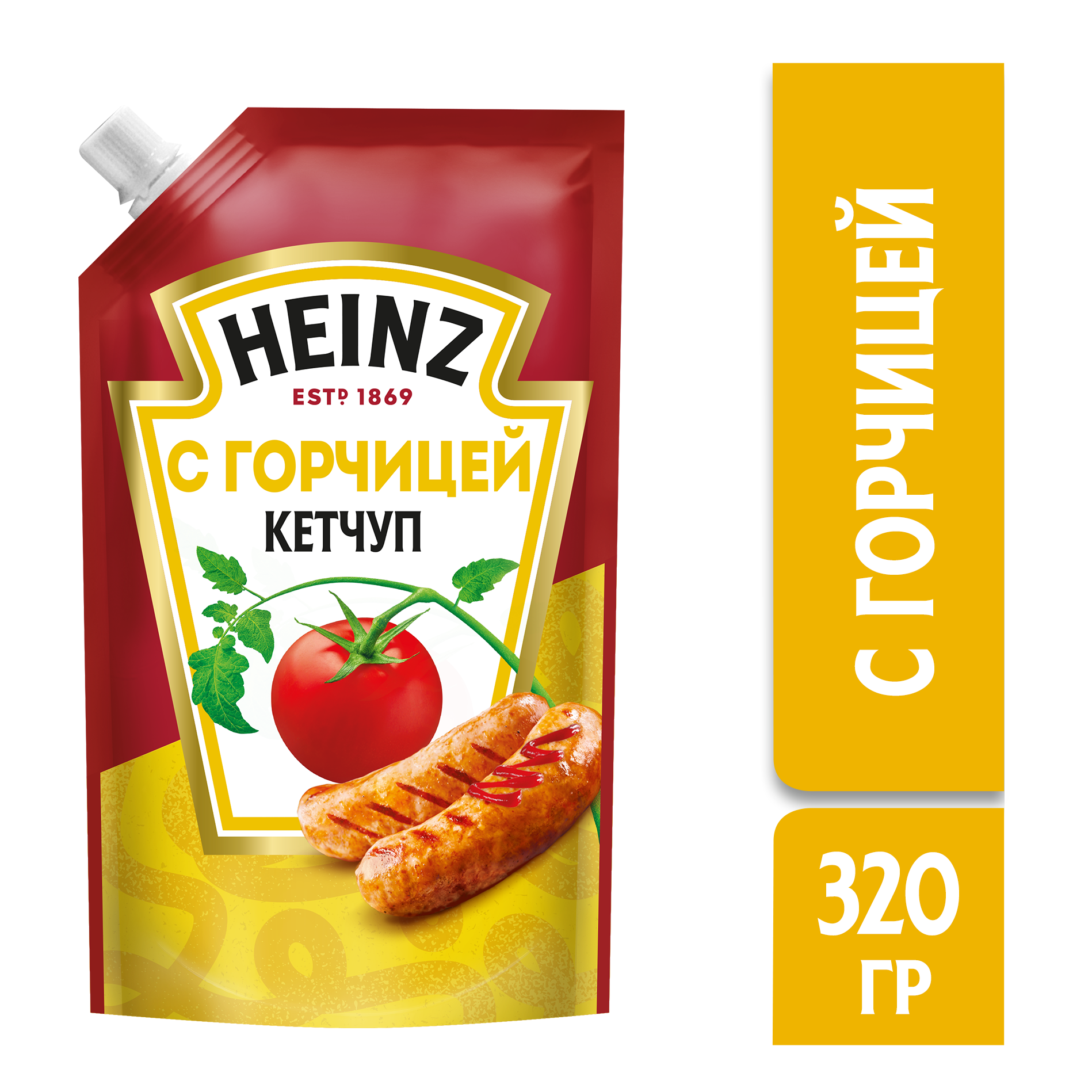 

Кетчуп с горчицей Heinz 320 г