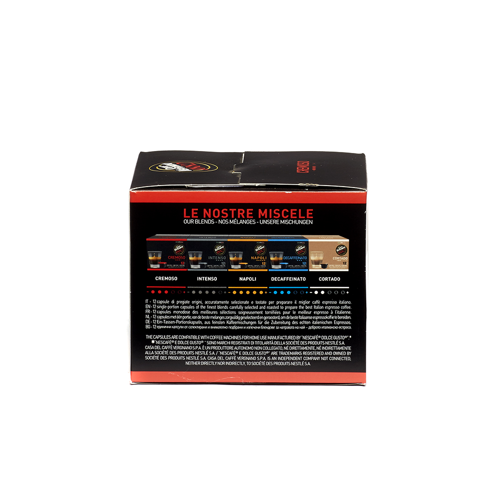 

Кофе Caffe Vergnano Dolce Gusto Cremoso 12 капсул х 7.5 г