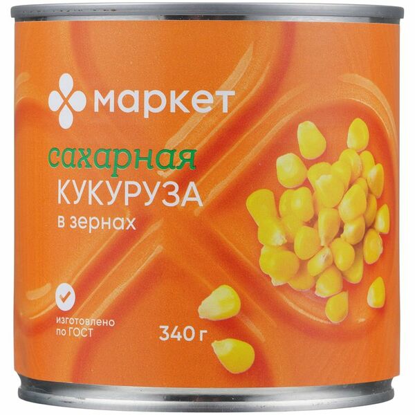 Кукуруза сахарная Маркет Перекресток 340 г
