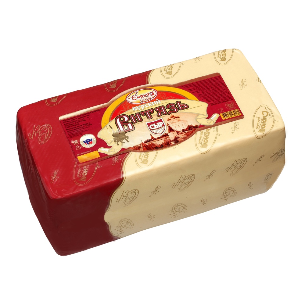 

Сыр Сырная долина Курский Витязь 50 % вес