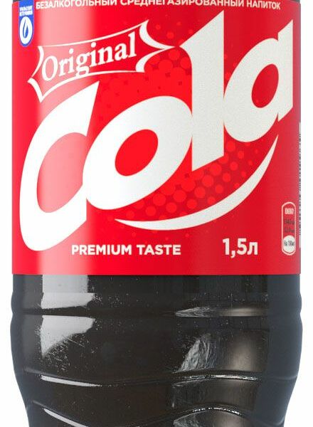 Напиток газированный Уральские источники Cola Original 1.5 л