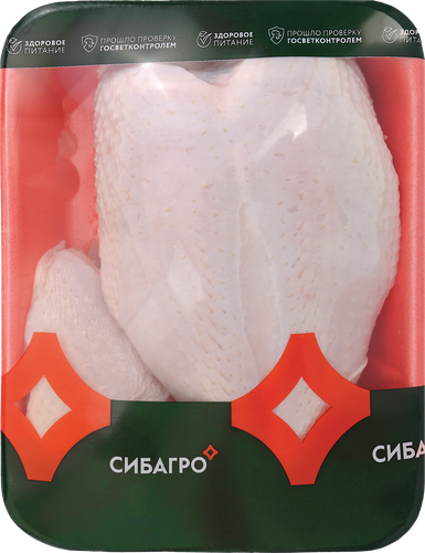 

Грудка цыпленка-бройлера СибАгро 900 г