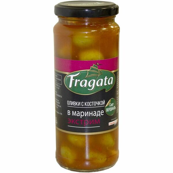 Оливки Fragata в маринаде Экстрим 340г