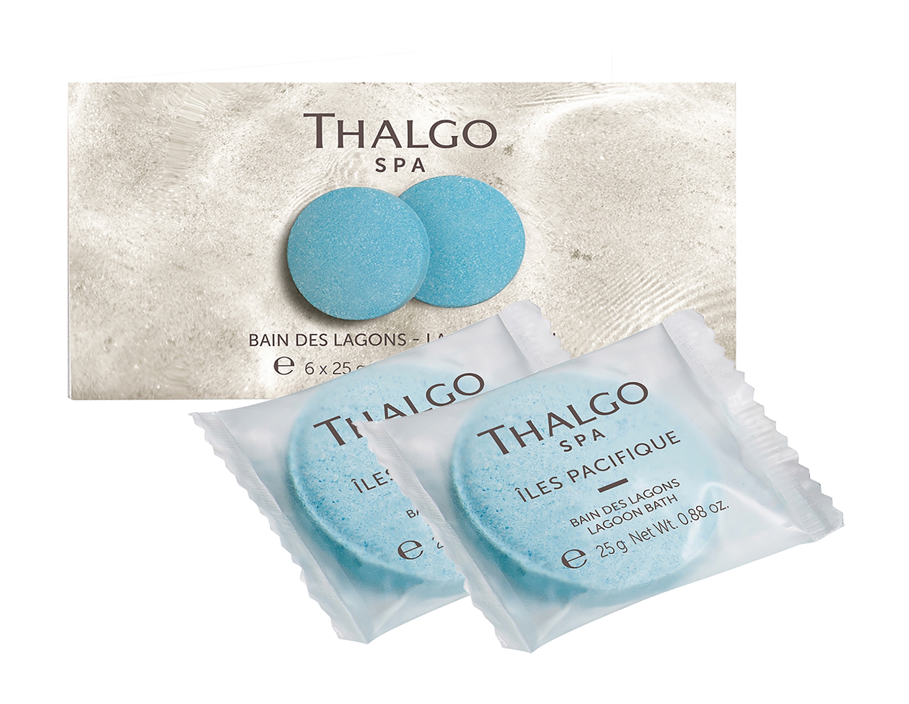 

Шипучие таблетки для ванны Thalgo Iles Pacifique Lagoon Bath 6 шт