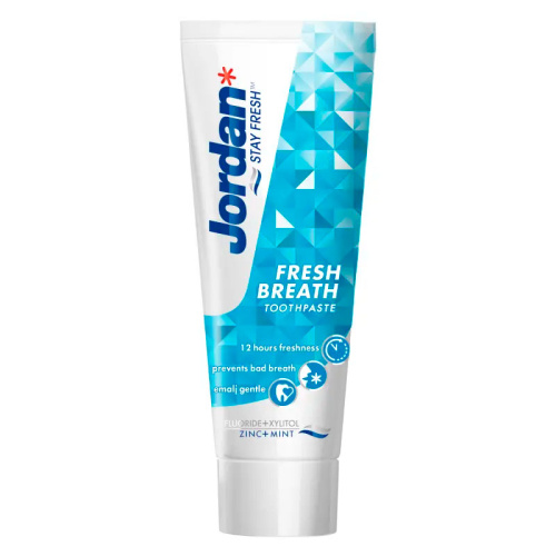 

Зубная паста Jordan Fresh Breath Свежее дыхание 75 мл
