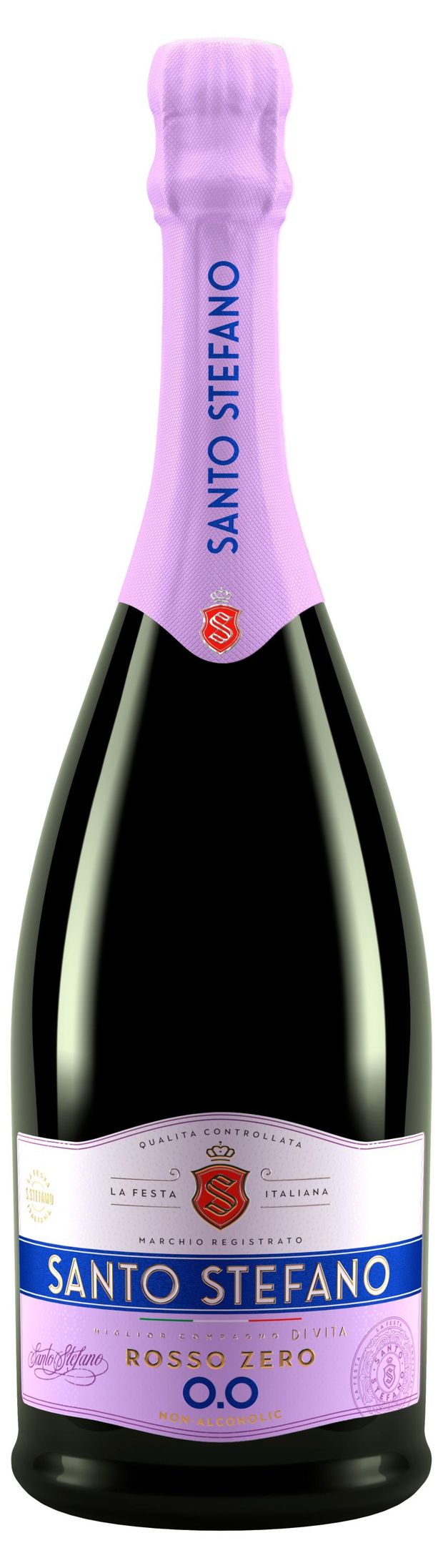 

Напиток винный Santo Stefano Zero красный полусладкий безалкогольный, 0.75 мл
